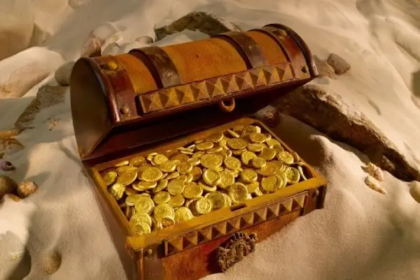 گنج یابی به روش قدیمی