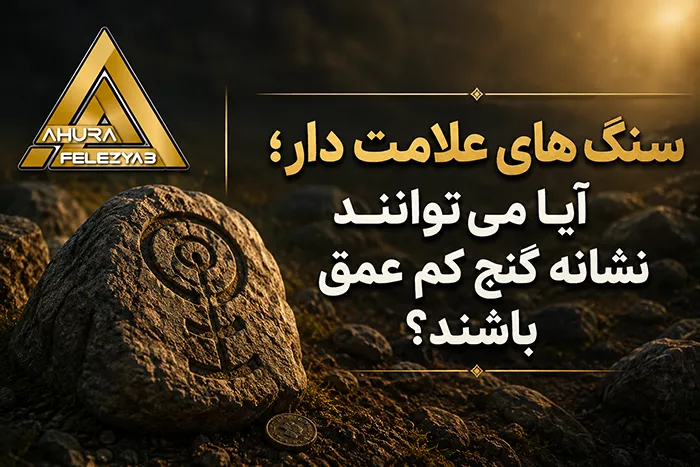 سنگ های علامت دار؛ آیا می‌توانند نشانه گنج کم عمق باشند؟